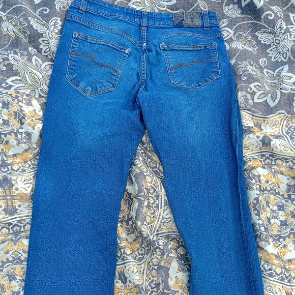 Copper & Oak Slim Straight Blue Jeans - Picture 5 of 6